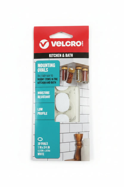 VELCRO® Brand Industrial Strength Ovals  | 1"X 3/4" | 10Pkg