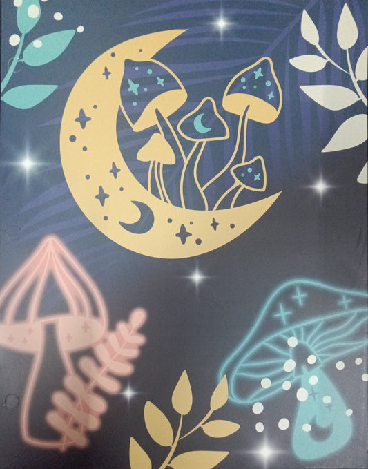 MIDNIGHT GARDEN PORTFOLIOS, 4 ASSORTED DESIGNS