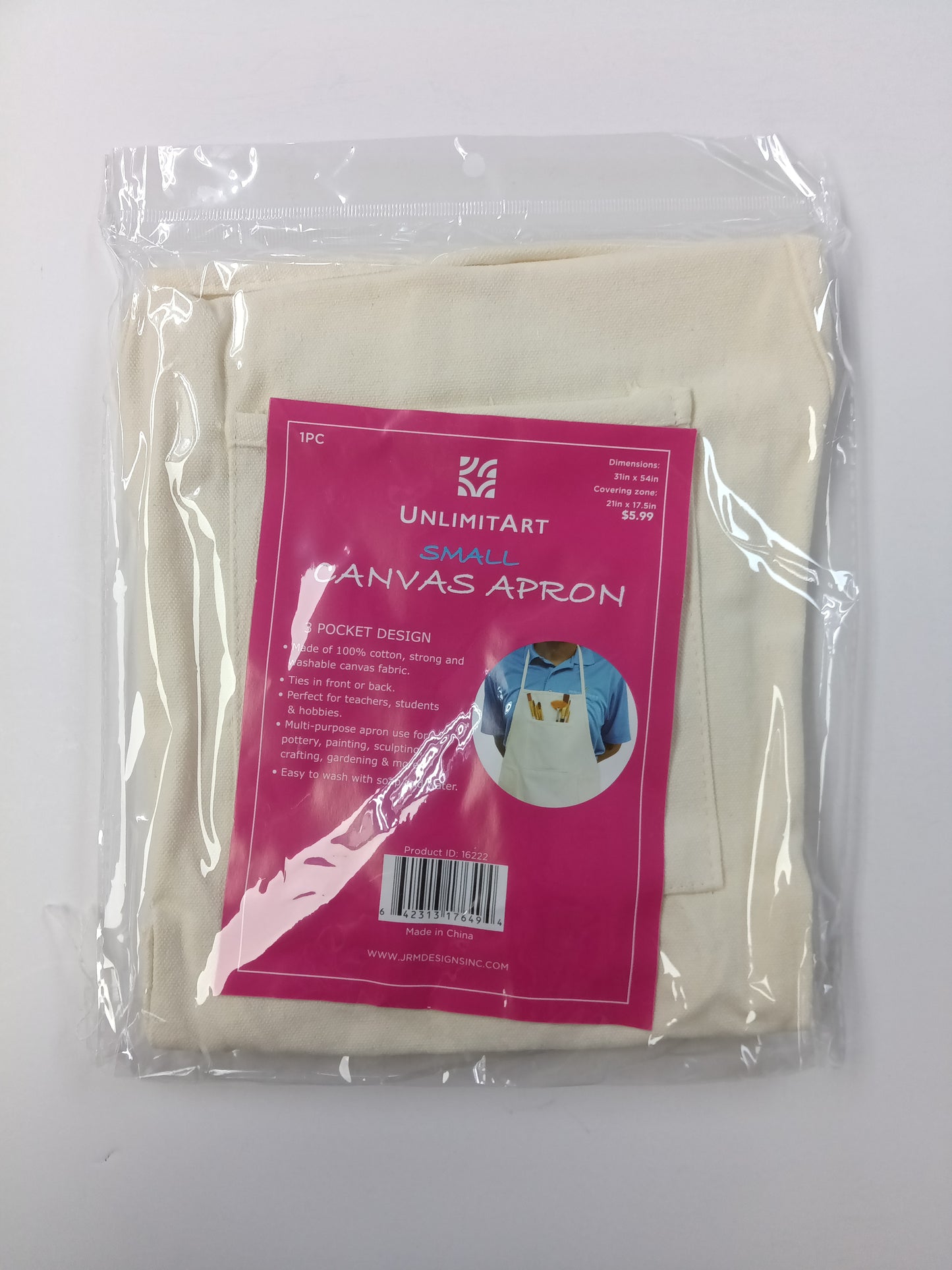SMALL CANVAS APRON