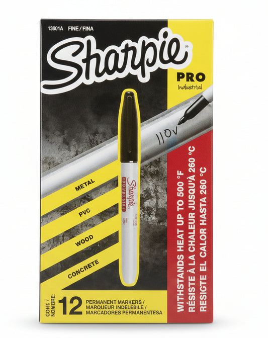 Sharpie Industrial | Fine | Black Cj.12