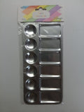 PAINT PALETTE RECTANGLE ALUMINUM 6.5''