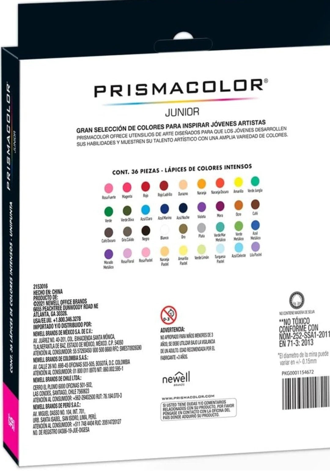 Prisma Color Junior 36 ct