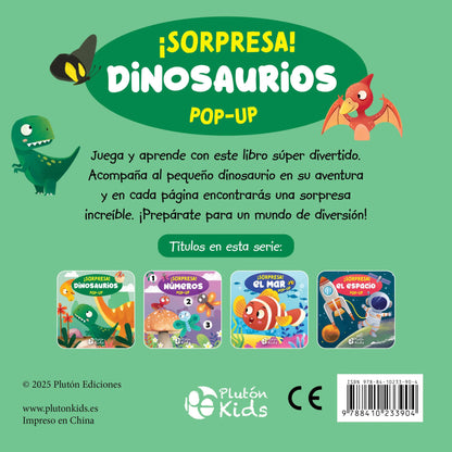Dinosaurios - Sorpresa Pop Up