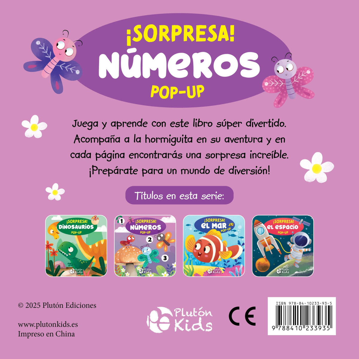 Números - Sorpresa Pop Up