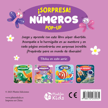 Números - Sorpresa Pop Up