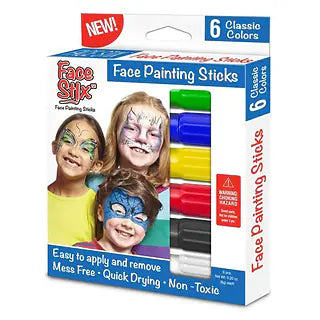 Face Painting Sticks 6 Colors