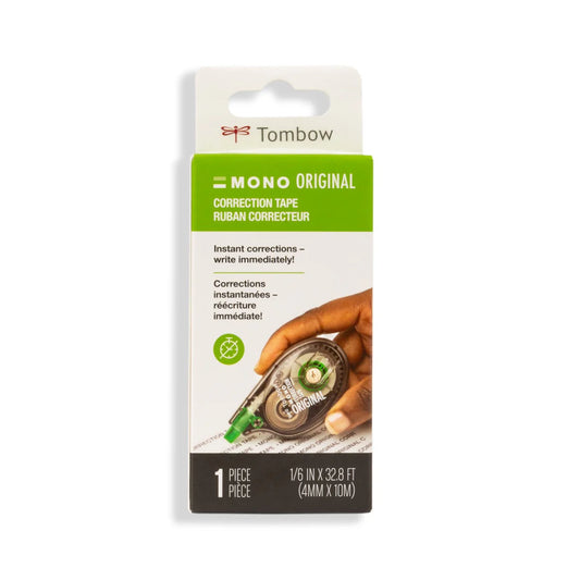 MONO CORRECTION TAPE, NON-REFILLABLE WHITE