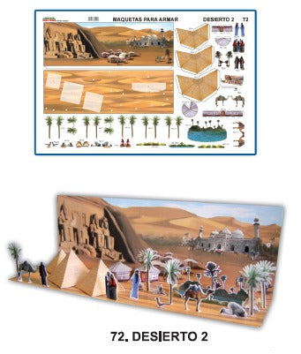 MODELO MAQUETA DESIERTO 2