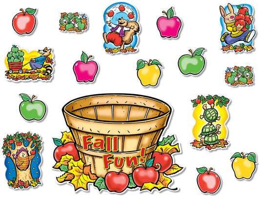 FALL FUN BULLETIN BOARD SET 41 PCS