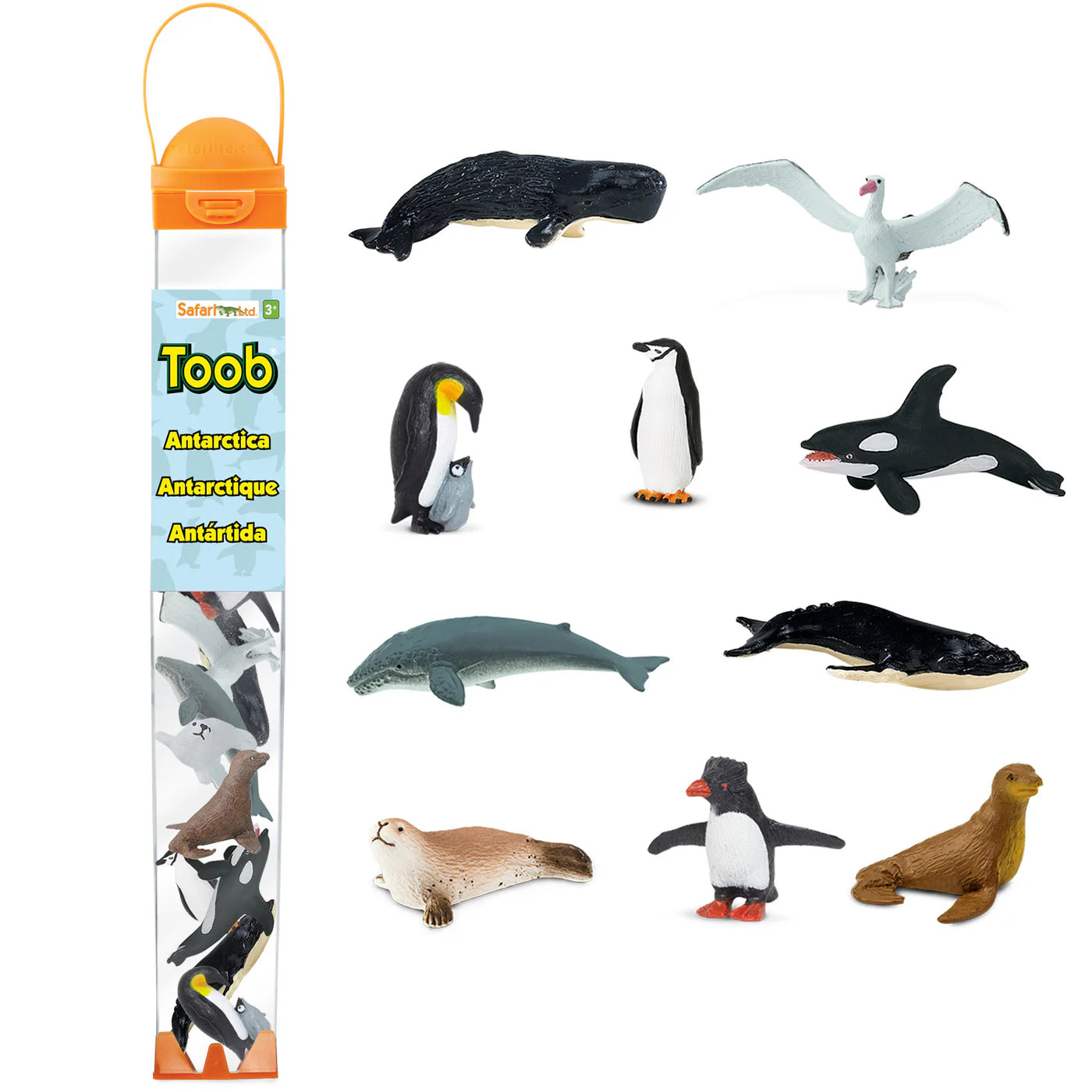 SAFARI ANTARTICA TOOBS 10PCS