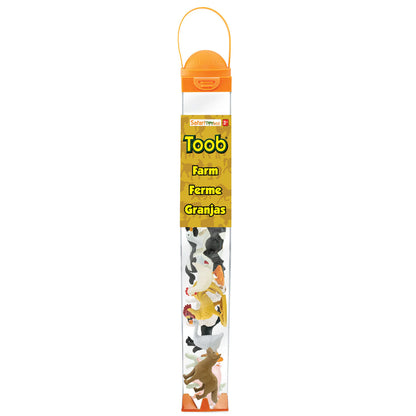SAFARI TOOB ANIMALS FARM 12 PC